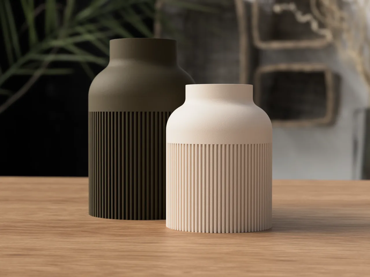 Hiku Japandi Vases view 2