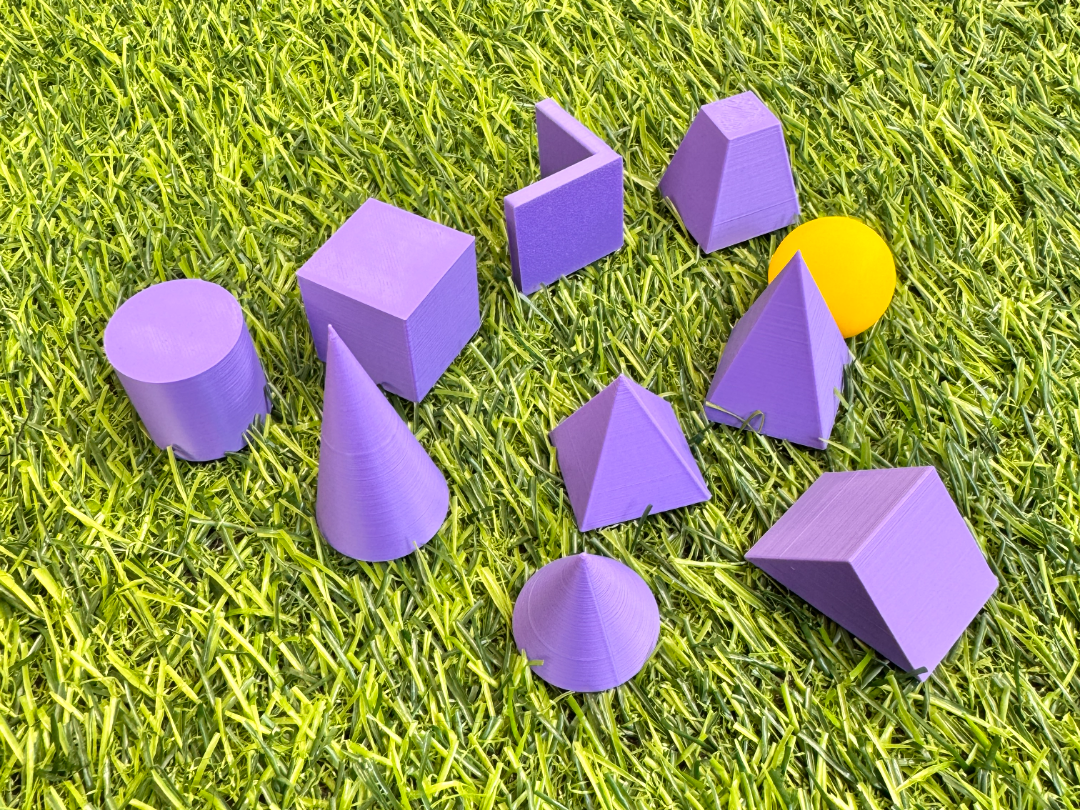 Miniatura 1 do modelo 3D 3D Shapes