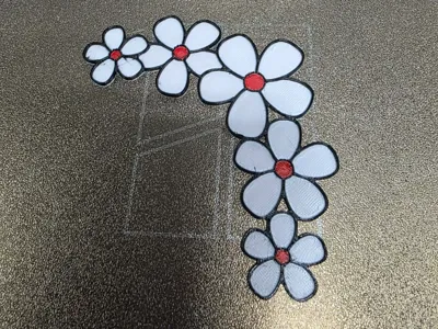 Daisy Flower Deco