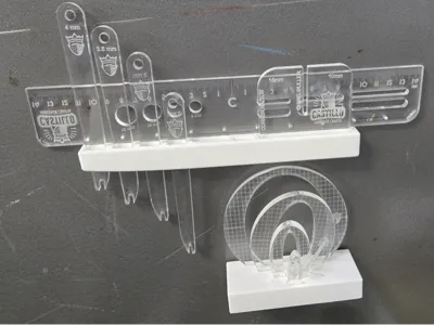 Jig & Templates holder for Castillo Leather Tools