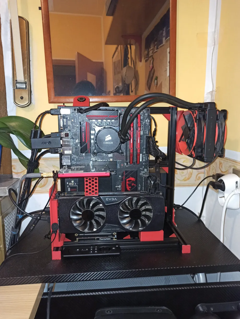 Modular Open-Air PC Case|2020 Aluminum Extrusion - Free 3D Print Model ...
