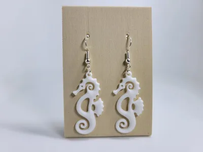 sea horse earrings