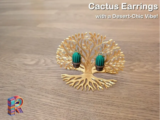 Cactus Earrings