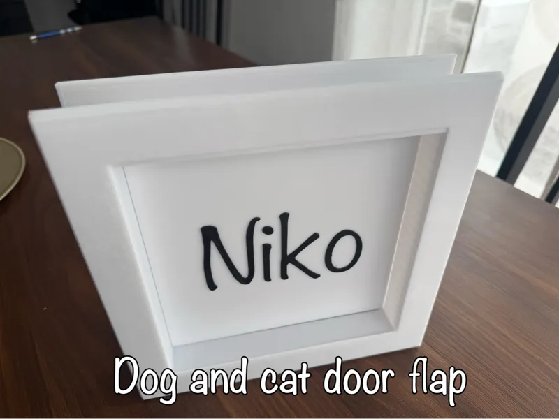 Hunde und Katzen Türklappe 175x175x40