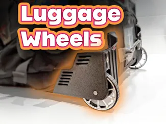 Luggage Wheels for roller bag (Duffle, Snow, Ski)