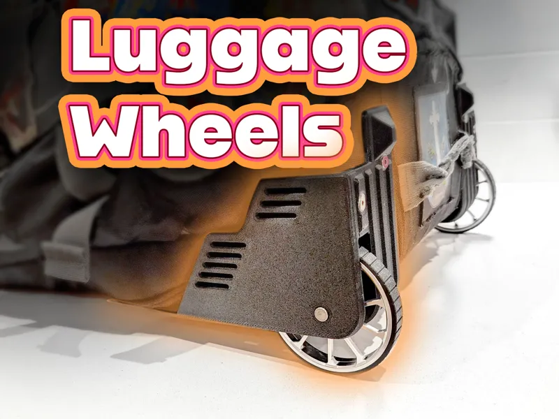 Luggage Wheels for roller bag (Duffle, Snow, Ski)