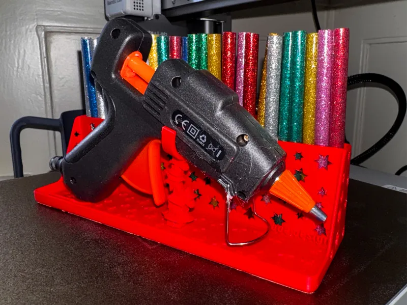 Hot Glue Gun Stand Star Edition