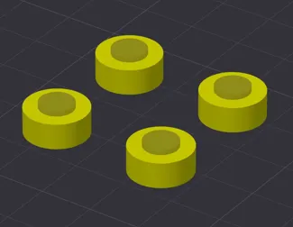 Axial Yeti XL wheels to SCX6 Hub Spacer