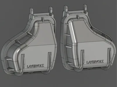 Audi A4 B6 headlights back cover