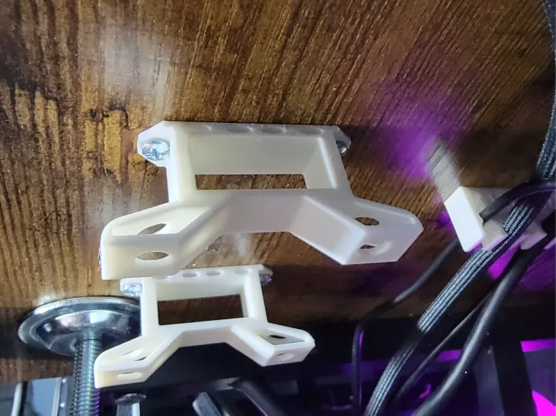 Under desk cable wrap