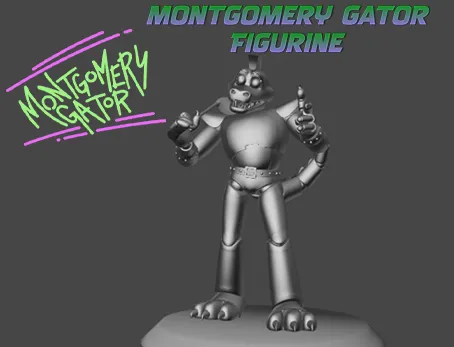 Figurine Montgomery Gator (FNAF)