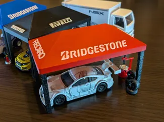 Tarp Tent (Miniature car)
