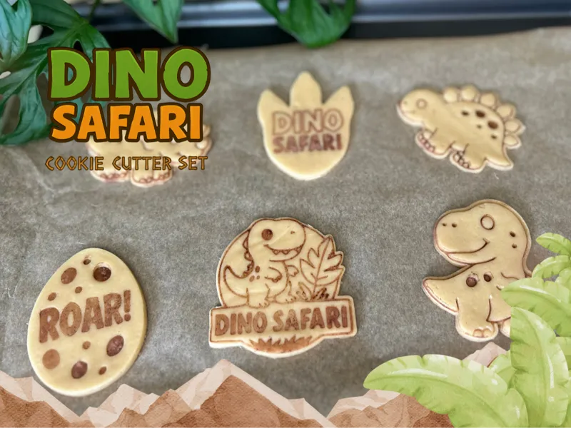 Dino Safari – Cookie Cutter Set 