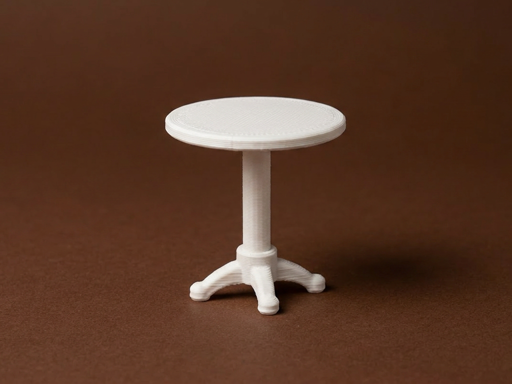 Dollhouse Bistro Table 3D Model