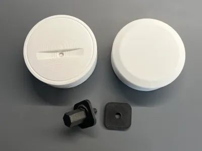 Spare Wheel Cover Jimny MF-01X 1/10 scale