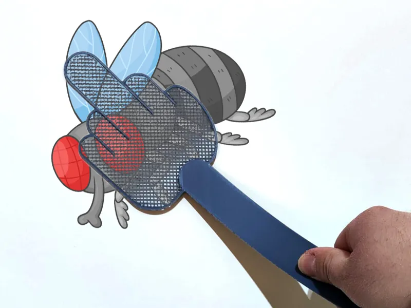 Middle finger Fly Swatter