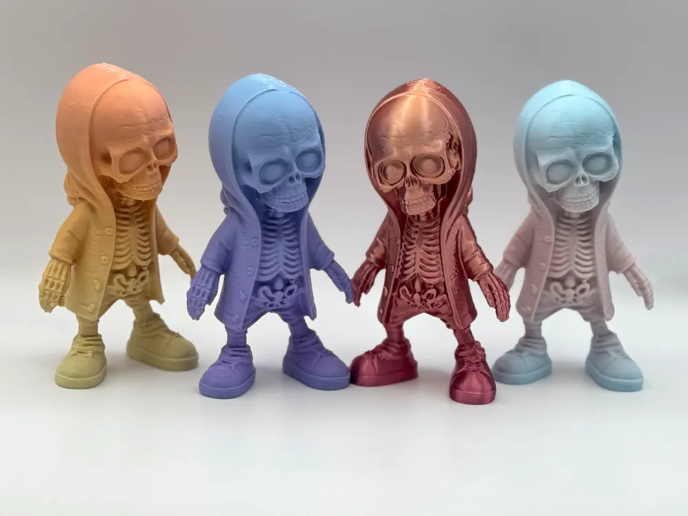 Hooded Reaper Skeleton by Stigern MakerWorld: Download Free 3D Models
