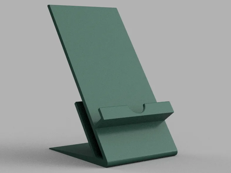 Phone and note stand