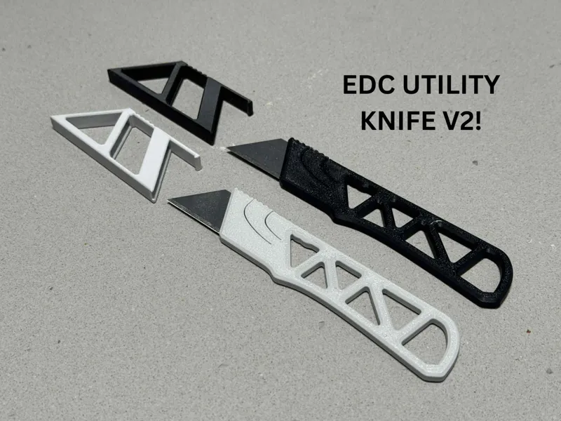 EDC Fixed Utility Knive V2