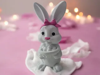 Easter Bunny with Basket