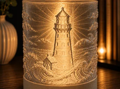 Lighthouse Glow Desk Lamp
