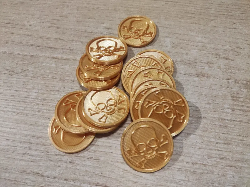 Simple pirate coin
