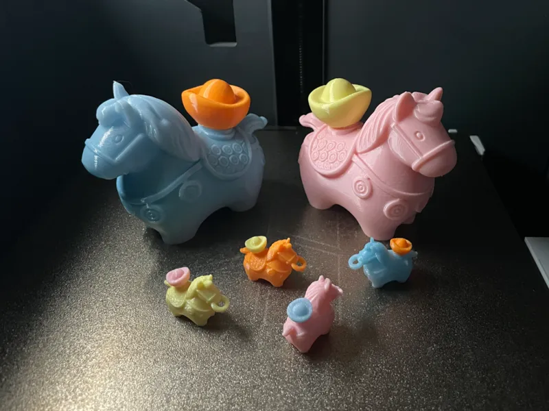 马上有钱 马年吉祥摆件挂饰挂件 可自由搭配