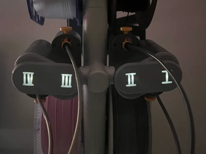 AMS Lite number covers w/Light