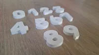 Chiffres 3D (0 à 9) — photo 3