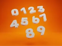 Chiffres 3D (0 à 9) — photo 2