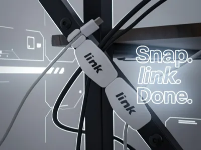 Link - Magnetic Cable Tidy