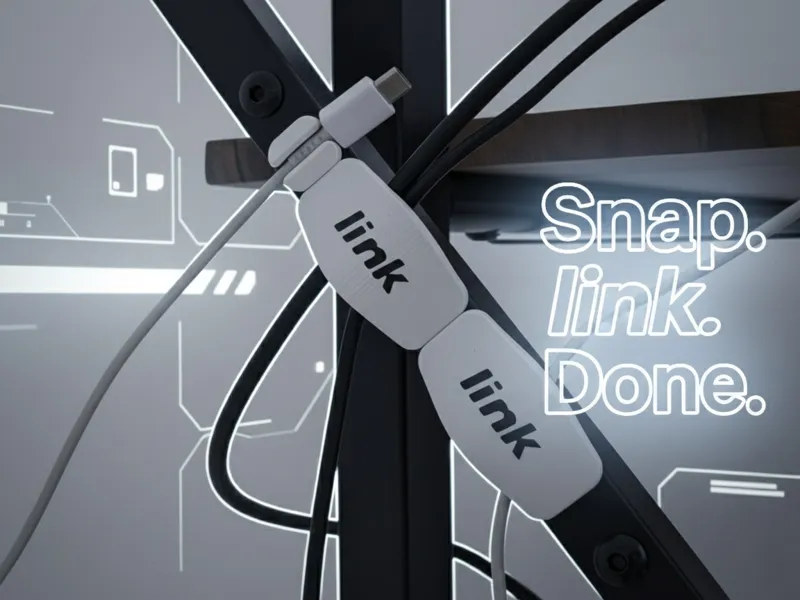 Link - Magnetic Cable Tidy