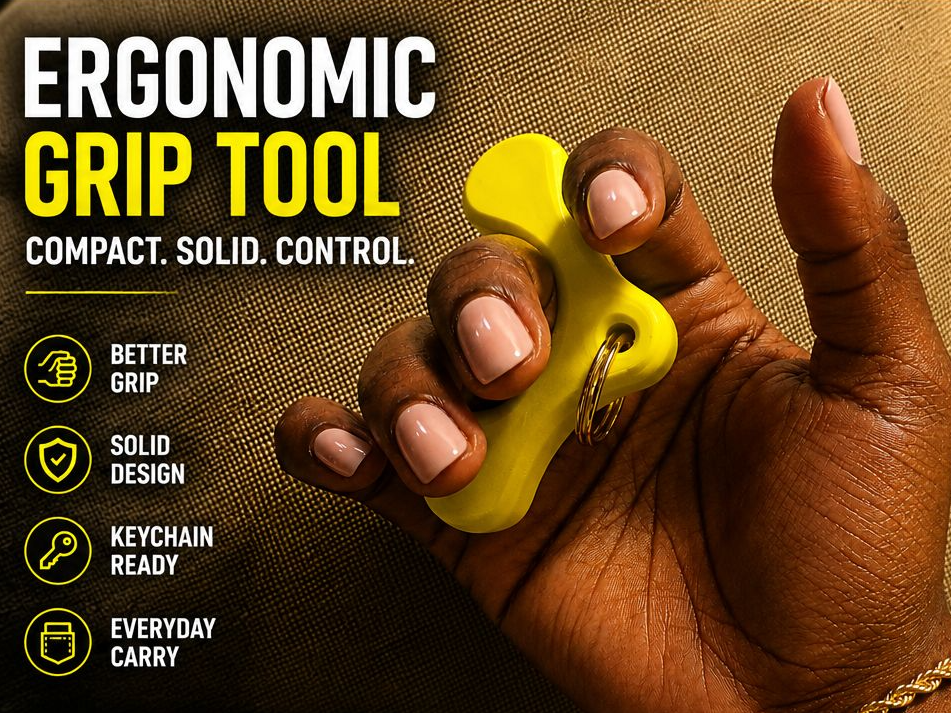 Grip Tool – Ergonomic EDC Keychain 