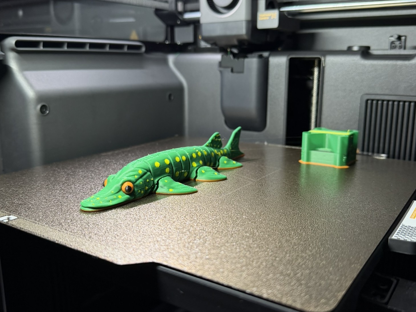 Flexible Pike Fish – Articulated Print-in-Place - 1