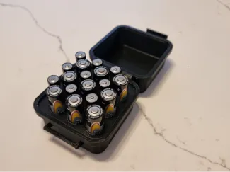 Print In Place Battery Case (Up to 18 Batteries!)