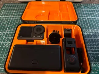 Rugged box for DJI Action 4 Removable TPU Insert
