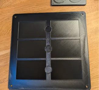 XTool F1 Ultra Jig for Aluminium Cards anodized