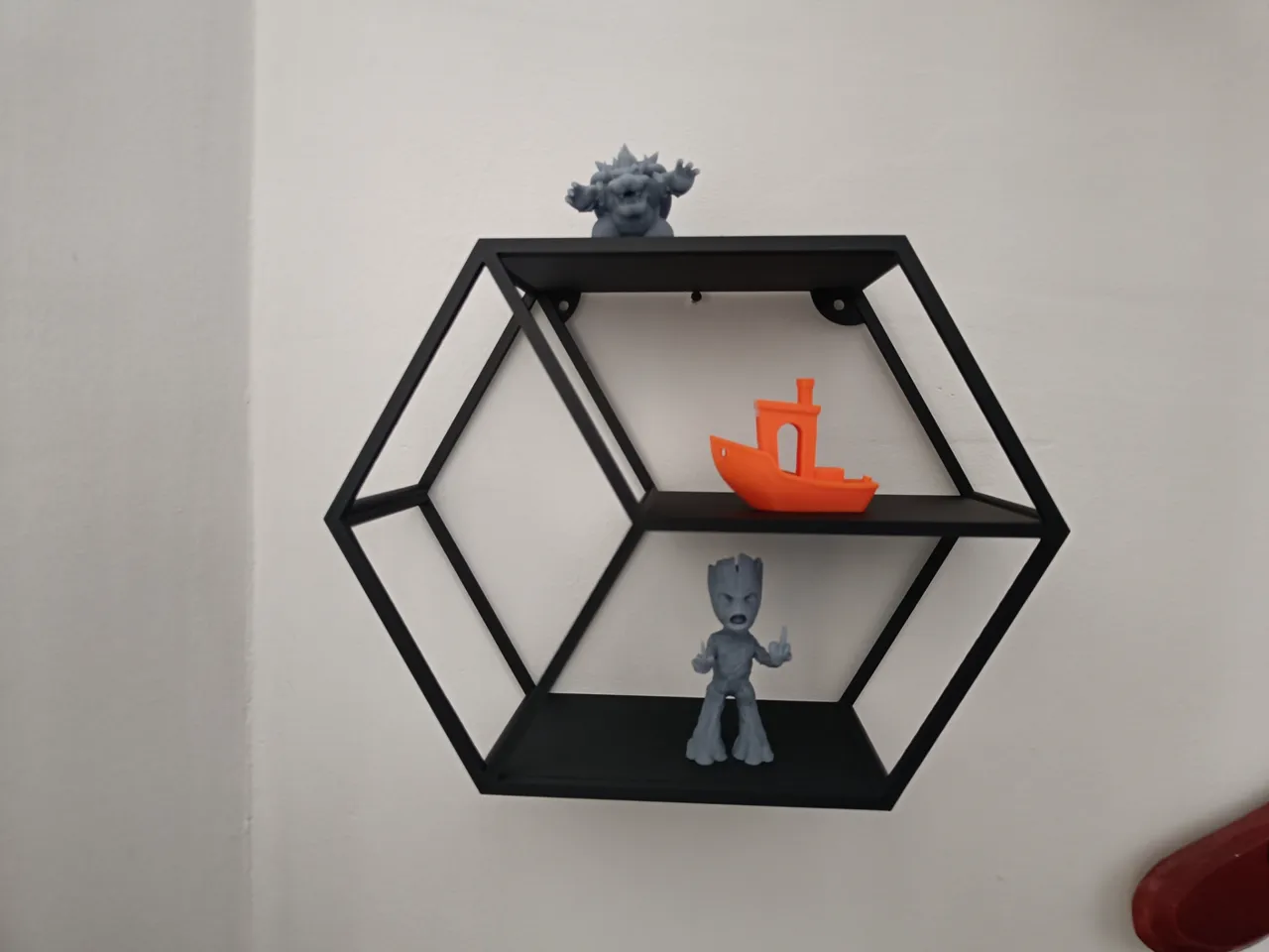 Decorative Cubic Wall Shelf view 2