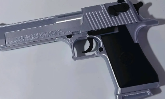 Miniatura 3 do modelo 3D 沙漠之鹰