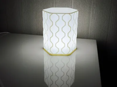 Modern Led Hexagon Lamp Ledkit 001