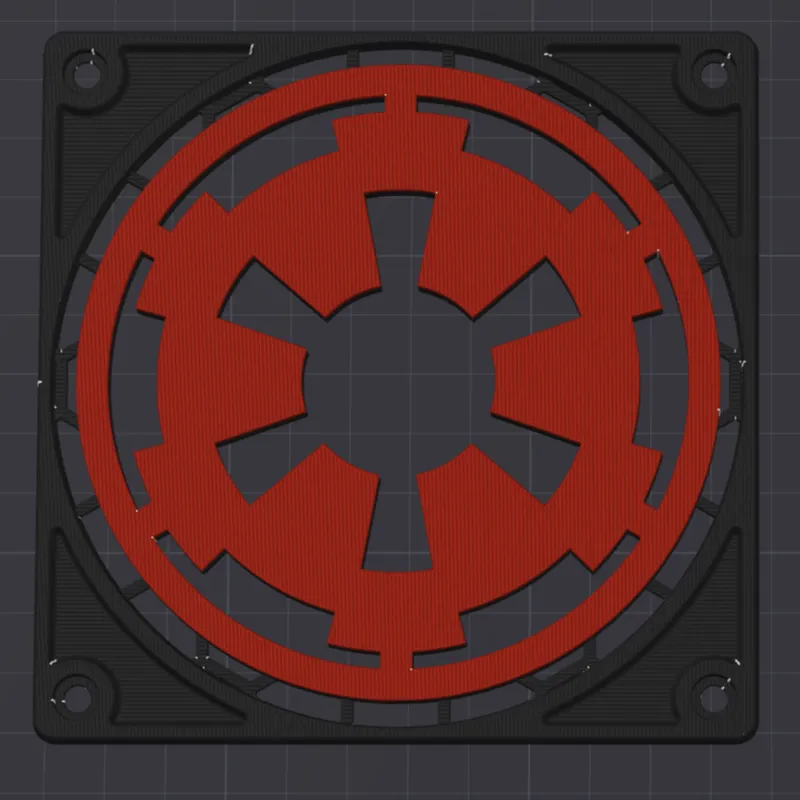 fan grid galactic empire 120mm
