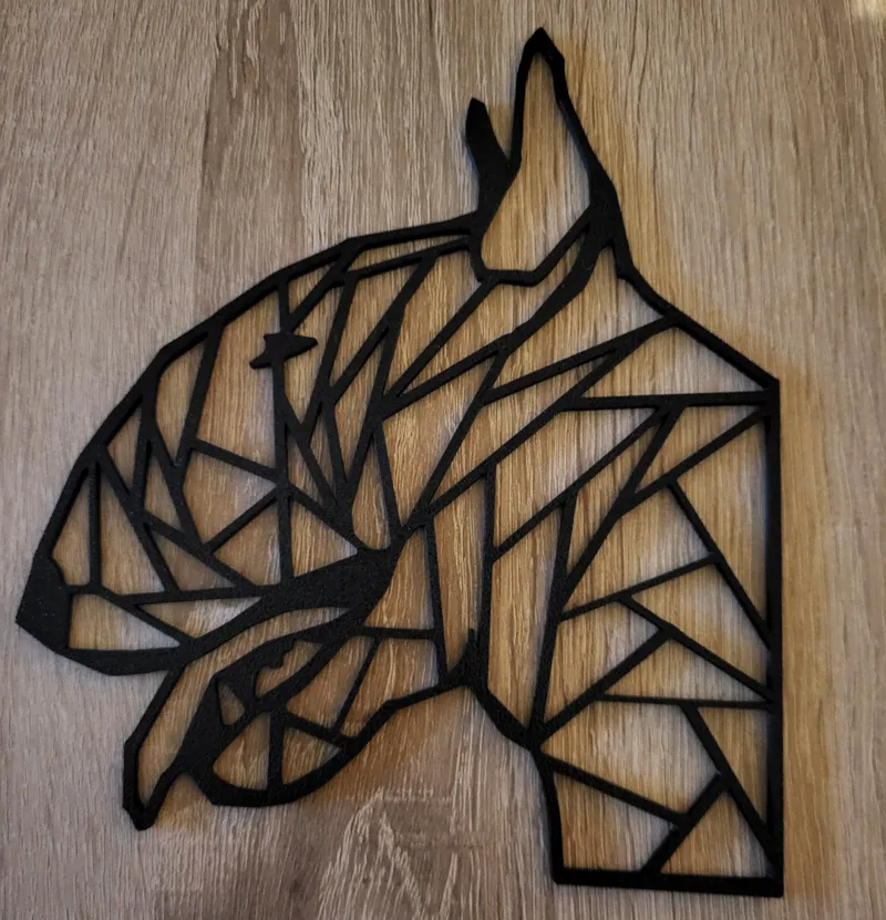 Bull Terrier Geometric