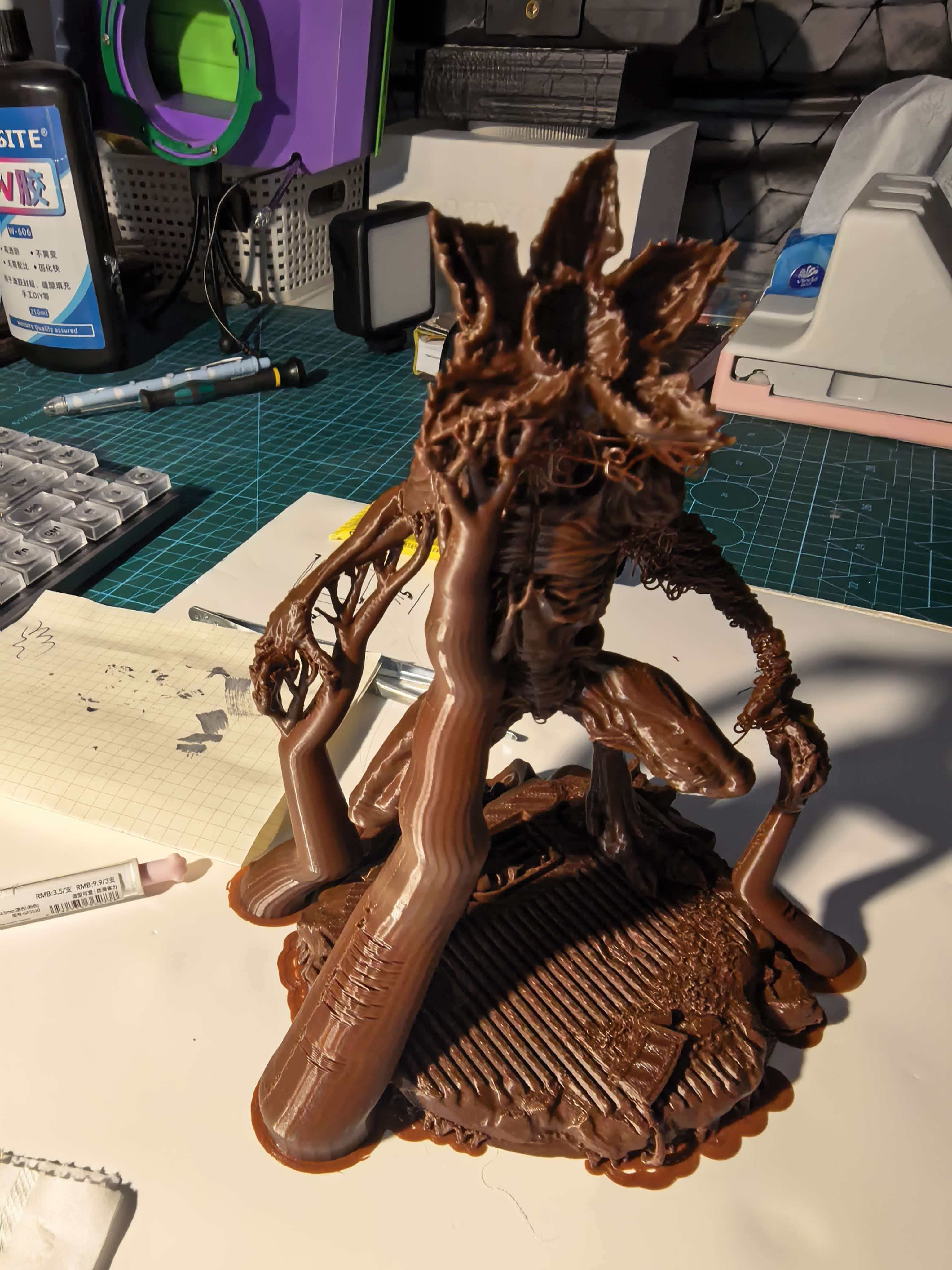 Miniatura 3 do modelo 3D 怪奇物语-魔王demogorgon
