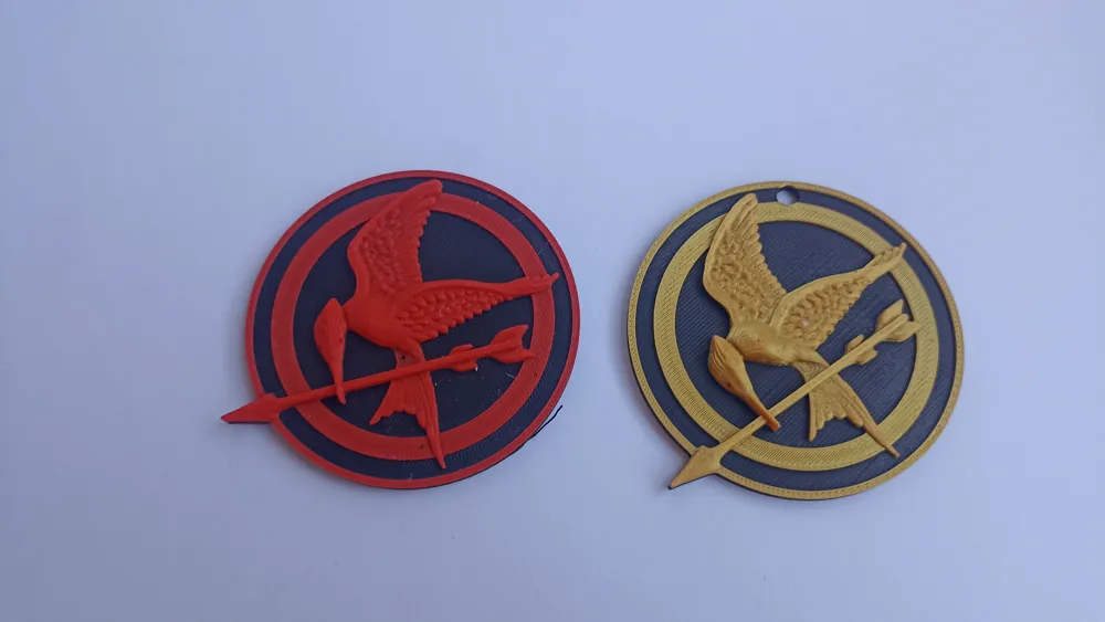 Mockingjay Keychains keychain mockingjay logo brooch Hunger Games Remixed by Maraktos ...