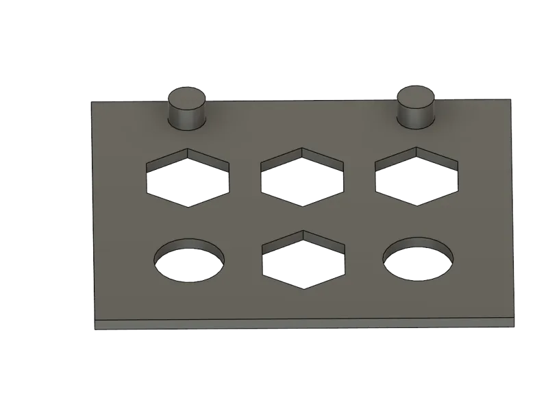 MFT Hole Template
