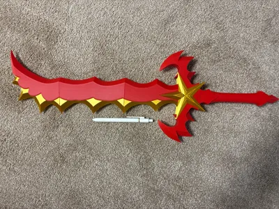 Star Wrath from Terraria - Life Size