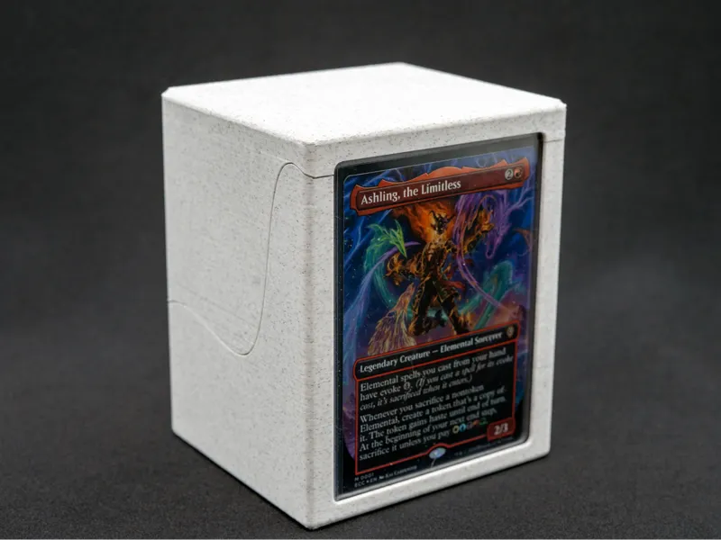 MTG Deck Box With Commander Window