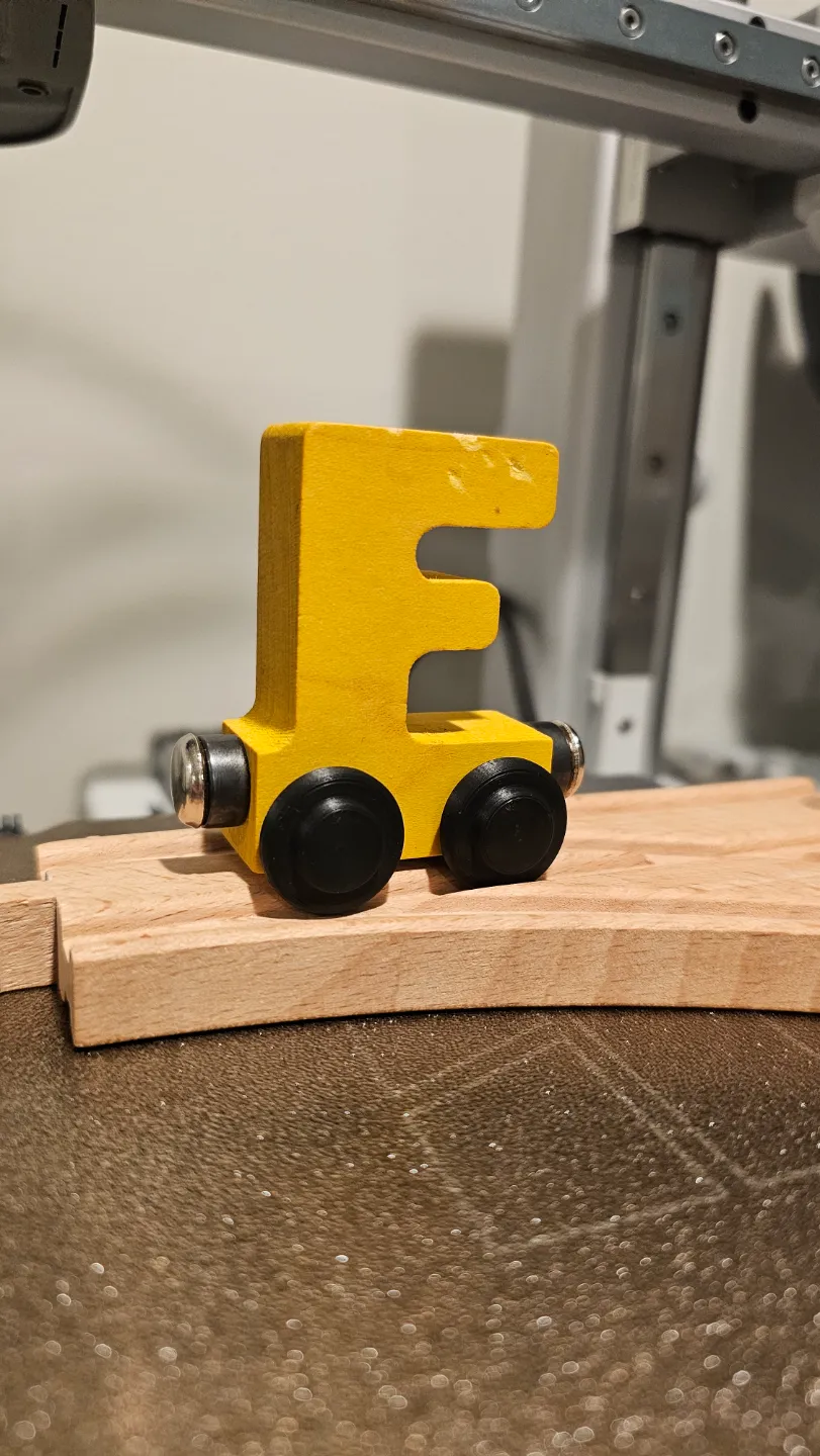 Wood Train Replacement Wheels and Axel by ollie.bobba MakerWorld