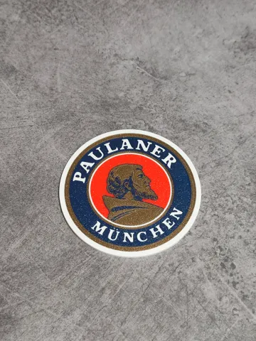 Tapa o cubierta: Posavasos Paulaner München Clásico Icono de Múnich — vista de referencia 4