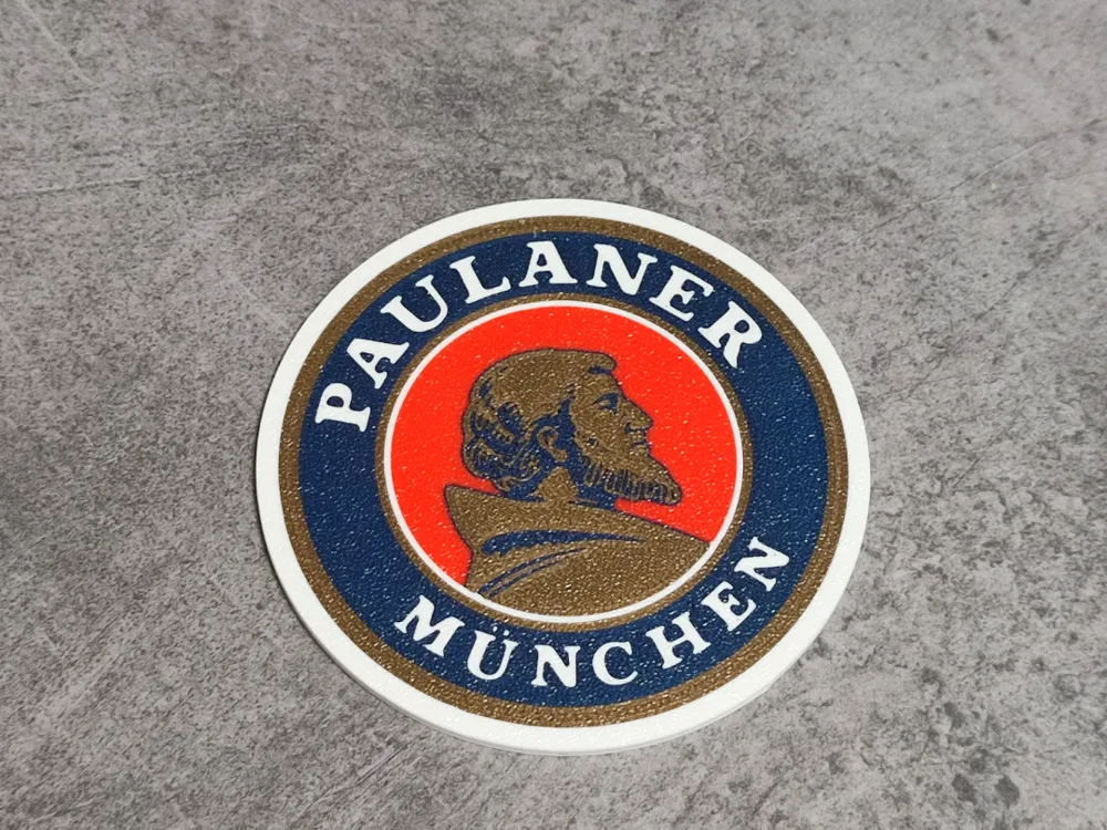 Tapa o cubierta: Posavasos Paulaner München Clásico Icono de Múnich. Referencia del modelo original.